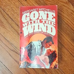 Margaret Mitchell's Gone With the Wind 1973 First Avon Printing paper back.